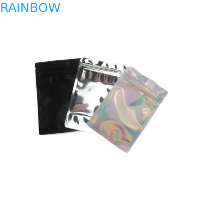 जिपर के साथ गंध सबूत खाद्य ग्रेड पैकेजिंग बैग थ्री साइड सील पाउच मैट