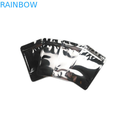 जिपर के साथ गंध सबूत खाद्य ग्रेड पैकेजिंग बैग थ्री साइड सील पाउच मैट