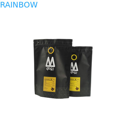 खाद्य ग्रेड पन्नी पाउच पैकेजिंग ज़िपलॉक इथियोपियाई कॉफी Mylar बैग खड़े हो जाओ