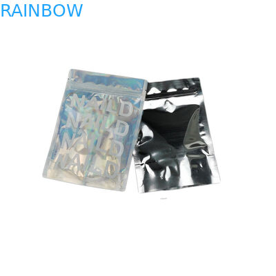 गंध प्रूफ Mylar Resealable कैंडी के लिए ज़िपलॉक पाउच लीक प्रूफ खाद्य भंडारण खड़े हो जाओ