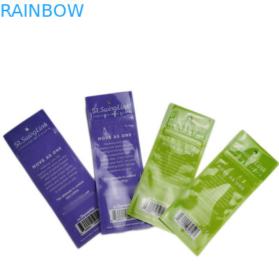 हीट सील सील प्लास्टिक पाउच पैकेजिंग टुकड़े टुकड़े सामग्री खत्म बरौनी ज़िप के साथ पैकिंग