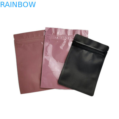 छोटे टिप कस्टम मुद्रित प्लास्टिक बैग पन्नी Packagings हीट सील नमूना शीर्ष सील करने योग्य