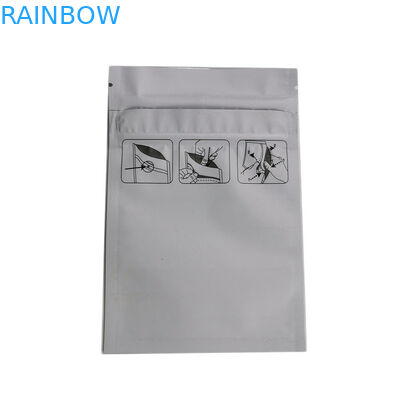 कॉस्मेटिक के लिए पुन: प्रयोज्य प्लास्टिक पाउच पैकेजिंग छोटे लिपग्लॉस बैग कस्टम मुद्रित ज़िपलॉक