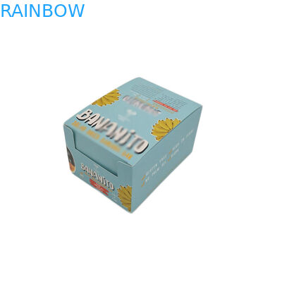 खाद्य ग्रेड पेपर बॉक्स पैकेजिंग कस्टम प्रिंटिंग कार्डबोर्ड एनर्जी बार पैकिंग
