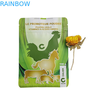 कस्टम मुद्रित पालतू पशु खाद्य थैली पालतू खाद्य के लिए टुकड़े टुकड़े में प्लास्टिक पैकेजिंग बैग