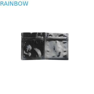 गंध प्रूफ जिपलॉक प्लास्टिक पाउच पैकेजिंग तम्बाकू चिकित्सा Mylar बैग 1g ग्लॉसी