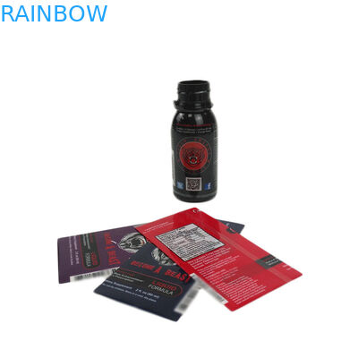 चमकदार फाड़ना हटना आस्तीन लेबल पालतू / पीवीसी प्लास्टिक की बोतल कप गैर विषैले