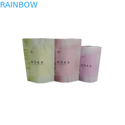 मैट फिनिश फ़ॉइल पाउच पैकेजिंग प्लास्टिक एल्युमिनियम फ़ॉइल जिपर मायलर बैग