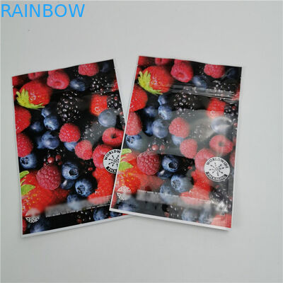 Gummies पैकेजिंग के लिए गोल्ड मैट कलर प्लास्टिक जिपर पाउच बाल प्रतिरोधी बैग