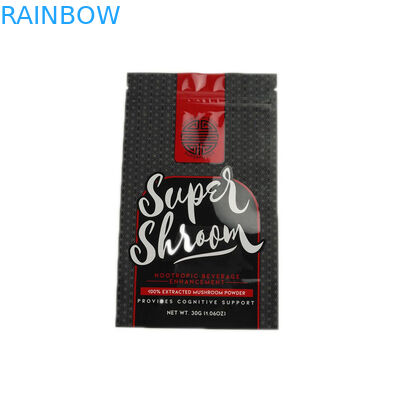 चमकदार खत्म एल्यूमीनियम पन्नी बैग खड़े हो जाओ