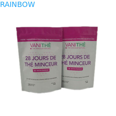 जिपर के साथ नमी सबूत स्नैक फूड पैकेजिंग बैग