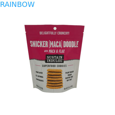 नमी सबूत 90 माइक्रोन स्नैक खाद्य पैकेजिंग बैग टुकड़े टुकड़े में
