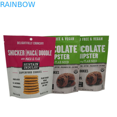 पाउडर पैकेजिंग स्टैंड जिपर एल्यूमीनियम पन्नी बैग