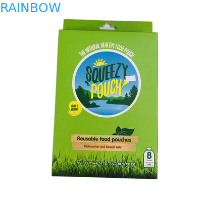 खुदरा प्रदर्शन पुनर्नवीनीकरण हैंगर होल गत्ता पैकेजिंग बॉक्स