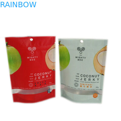 खाद्य ग्रेड हैंग होल होल पीईटी एल्यूमीनियम पन्नी प्लास्टिक पाउच