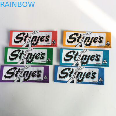 Gravure प्रिंटिंग फ्लैट 3.5g बाल सबूत ज़िपलॉक बैग