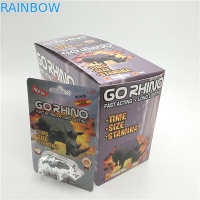 मैट / चमकदार सतह पीपी प्लास्टिक ब्लिस्टर कार्ड बॉक्स