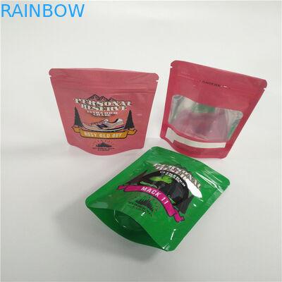 एल्युमिनियम फॉयल 7 जी रेसेलेबल मायलर स्टैंड अप बैग