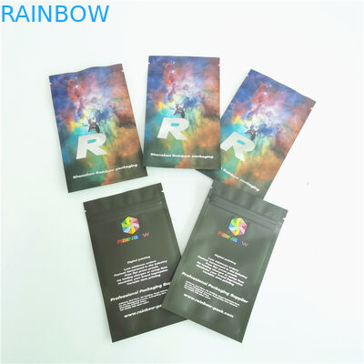 गंध सबूत फ्लैट प्लास्टिक पाउच पैकेजिंग के लिए पैकेजिंग Ziplock पाउच पैकेजिंग