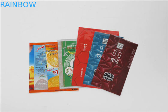 कॉस्मेटिक बोतल के लिए निविड़ अंधकार पीवीसी पीईटी हटना आस्तीन लेबल CMYK