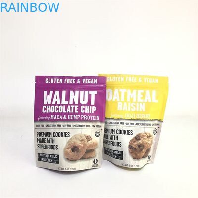 खाद्य ग्रेड कुकी अखरोट काजू पैकेजिंग बैग खाद्य Mylar बैग अनुकूलित स्टैंड अप