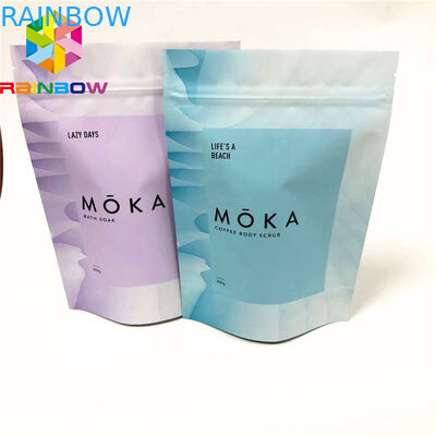 कस्टम मुद्रित स्टैंड थैली पैकेजिंग चिप्स पैकेजिंग बैग एल्यूमीनियम पन्नी शरीर साफ़ बैग