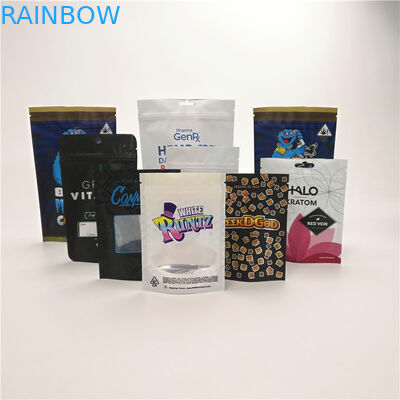 अनुकूलित बच्चे के सबूत बैग नमी सबूत खरपतवार CBD runtz जंगल कुकीज़ दवा बैग खड़े हो जाओ