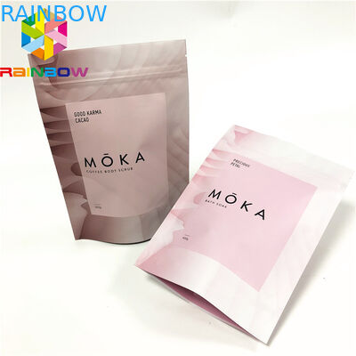 उच्च गुणवत्ता वाले बायोडिग्रेडेबल गंध प्रूफ मैट ब्लैक जिपलॉक प्लास्टिक पैकेजिंग बैग