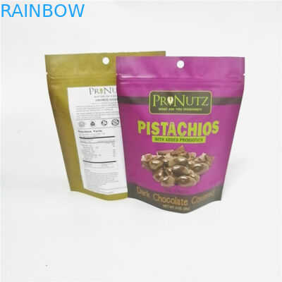 टुकड़े टुकड़े में प्लास्टिक नट बैग काजू पैकेजिंग बैग खड़े हो जाओ