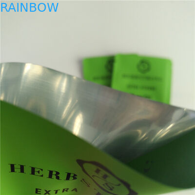 20mg मेडिकल मारिजुआना पैकेजिंग बैग mylar पन्नी थैली डिस्पोजेबल छोटे CBD पैच