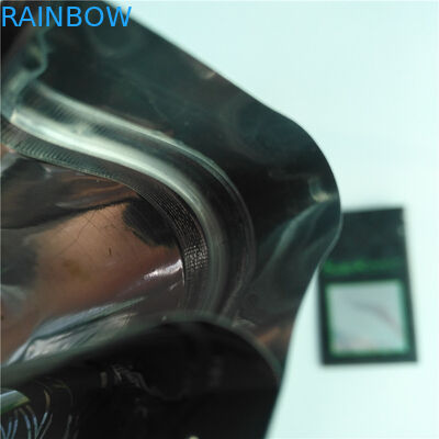 1g मातम बैग कुश मेडिकल कैनबिस पैकेजिंग बैग यूवी प्रिंटिंग ब्लैक पाउच स्पष्ट खिड़की और जिपर के साथ