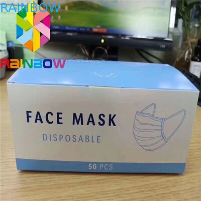 फैक्टरी प्रत्यक्ष बिक्री कस्टम मुद्रण लोगो मुखौटा बैग resealable प्लास्टिक थैली N95 / KF94 मुखौटा के लिए पैकेजिंग बैग