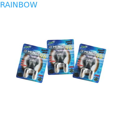 प्राकृतिक बड़े आकार की गोलियों के लिए पैकेजिंग बॉक्स हर्बल पुरुष वृद्धि कैप्सूल RHINO 7