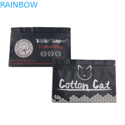 CBD कैट फूड डॉग फूड पैकेजिंग बैग्स सिल्वर एल्युमिनियम फॉयल बैग चाइल्डप्रूफ जिपर के साथ