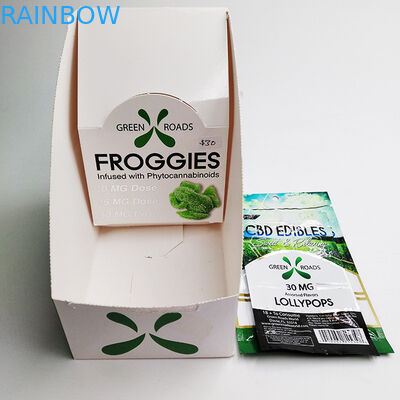 कस्टम डिजाइन प्रिंट पेपर डिस्प्ले बॉक्स क्रैटम बैग के लिए कार्ड डिस्प्ले के लिए फोल्डिंग पेपर बॉक्स