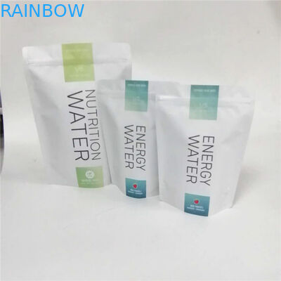 800 ग्राम प्रोटीन या दूध पाउडर एल्युमीनियम फॉयल पैकिंग बैग को खड़ा करता है