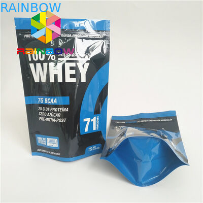 कस्टम लोगो बायोडिग्रेडेबल स्टैंड अप प्लास्टिक पाउच चाय पैकेजिंग खाद्य ज़िपलॉक शिपिंग खरपतवार प्रूफ बैग