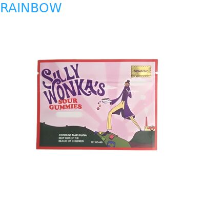 धातुई रंग प्रोलोल सिगरेट 3 साइड सील पाउच एल्यूमीनियम पन्नी बैग के लिए नमूना नि: शुल्क मिनी पाउच