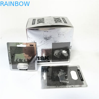 कस्टम मुद्रित पेपर कार्ड पुरुष पुरुष यौन प्रदर्शन लाल पोसिडॉन कार्ड बॉक्स प्रदर्शित करें