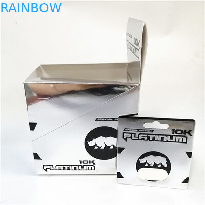 गर्म बिक्री पुरुष कैप्सूल संवर्धन गोलियां पैकेजिंग कार्ड बॉक्स मुद्रण गुलाबी Pussycat पेपर कार्ड संवर्धन