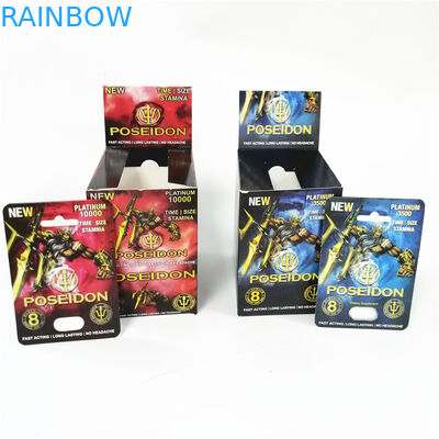 कस्टम प्रिंटिंग पेपर कार्ड्स आंसू नॉट लाइन लाइन बॉक्स पिंक पुसीकैट कार्ड बॉक्स ब्लिस्टर के साथ प्रदर्शित करें