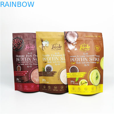 0.125oz 3.5 ग्राम फ्लावर पाउडर CYMK स्टैंड अप जिपर बैग