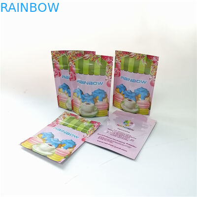 3.5 oz फूल एल्यूमीनियम पन्नी स्टैंड अप ज़िप बैग डिजिटल प्रिंटिंग mylar मिठाई मिठाई पाउडर पैकेजिंग बैग थैली है