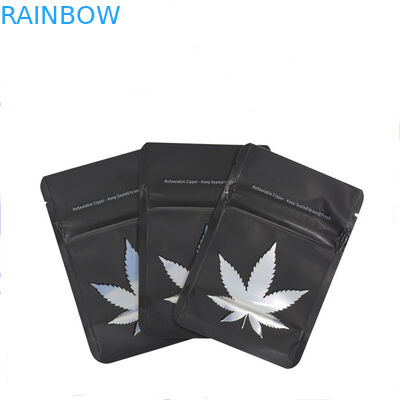 कस्टम मुद्रण एल्यूमीनियम पन्नी बाल प्रतिरोधी कैंडी पैकेजिंग Mylar बैग मैट गंध सबूत Childproof Ziplock पाउच