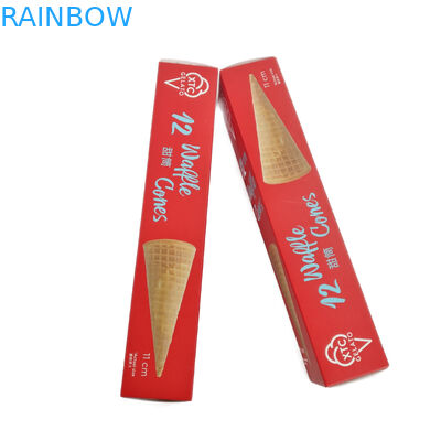 सीएमवाईके रंग आइसक्रीम पैकेजिंग पेपर बॉक्स कुकीज़ पैकेजिंग के लिए स्वनिर्धारित लोगो