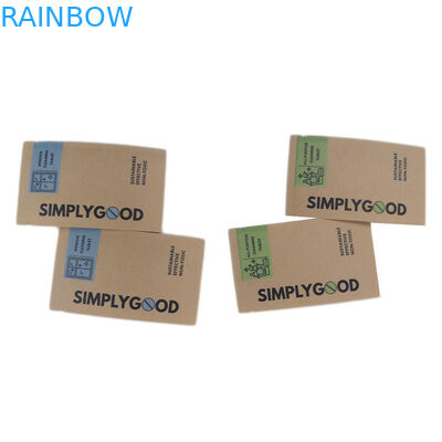 पर्यावरण के अनुकूल मुद्रित रंगीन डिजाइन अनुकूलित क्राफ्ट पेपर बैग