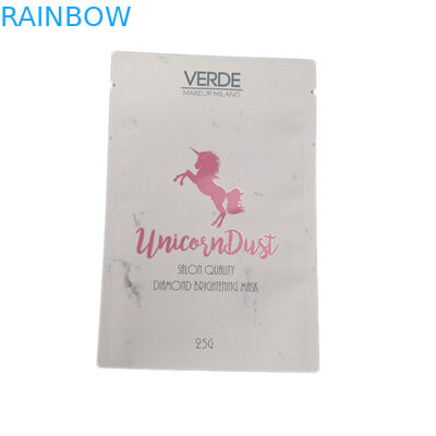 पन्नी लाइन के साथ छोटे Moq कॉस्मेटिक पैकेजिंग नमूना पैकेजिंग पाउच