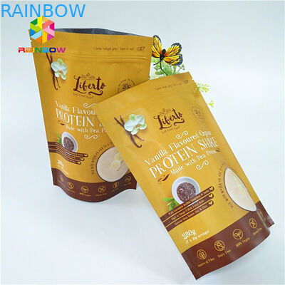 पन्नी फाड़ना 1 गैलन VMPET Mylar पाउच खड़े हो जाओ