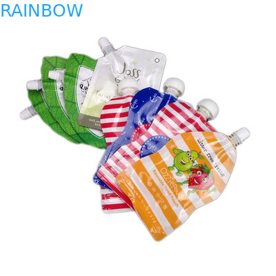 पुन: प्रयोज्य खाद्य ग्रेड निर्माता टोंटी पाउच पैकेजिंग नोजल के साथ खड़े हो जाओ