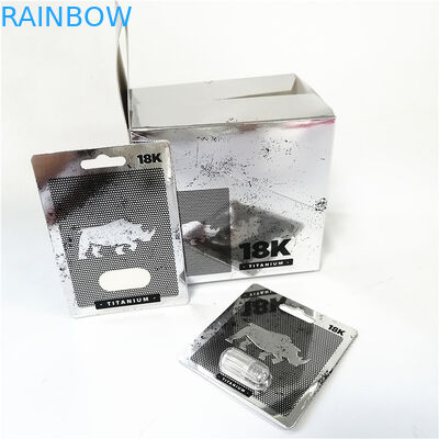 ब्लिस्टर पैकेजिंग पिंक पुसीकैट कार्ड पैकिंग बॉक्स के साथ यूवी प्रभाव पेपर कार्ड प्रदर्शित करें